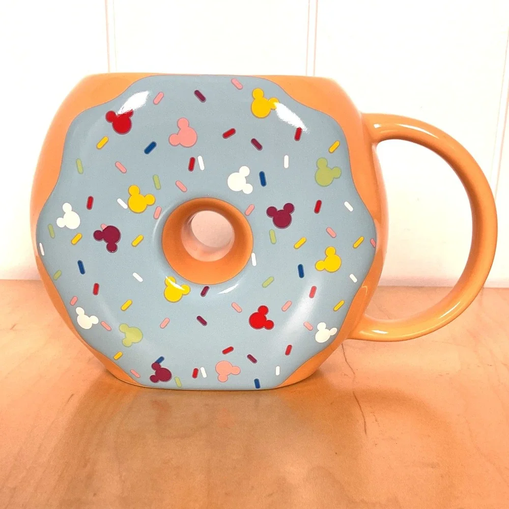 Disney Mickey Mouse‎ Ceramic Donut Shaped Mug